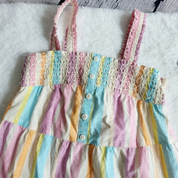 Cat & Jack, Girls' Sleeveless Short Woven Dress, 3KIDC-S - Picture 5 of 6